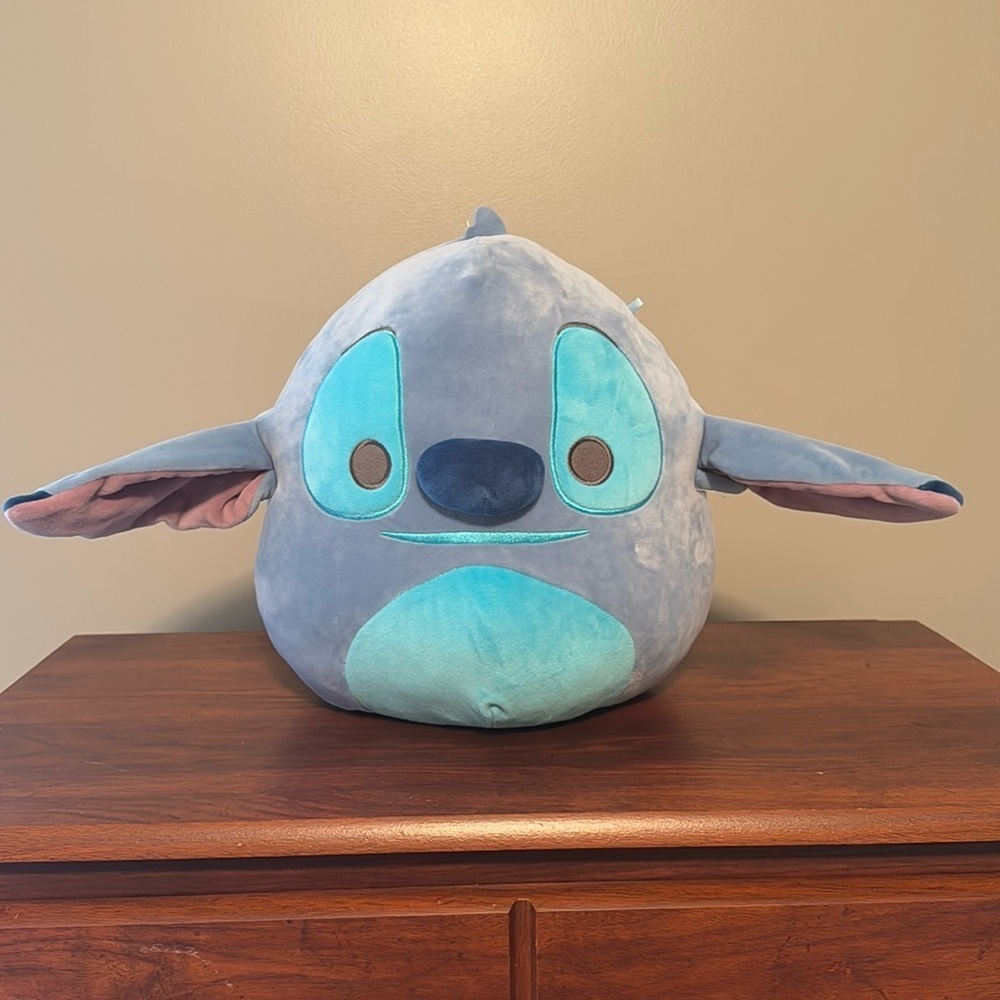 Disney Stitch Squishmallow Stuffed Animal - large